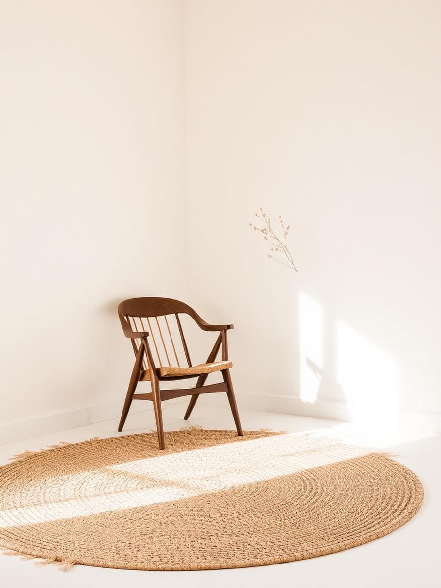 Botanical & Moss handmade rug